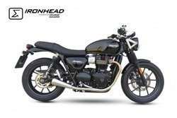 Tłumik IRONHEAD TRIUMPH STREET TWIN (16) typ OVC11SS (prawa strona) stalowy