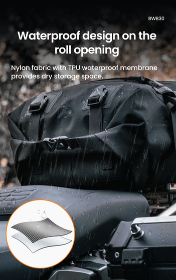 LOBOO Składana / rozszerzalna torba wodoodporna 30L czarna (10.4.01020.001.11)