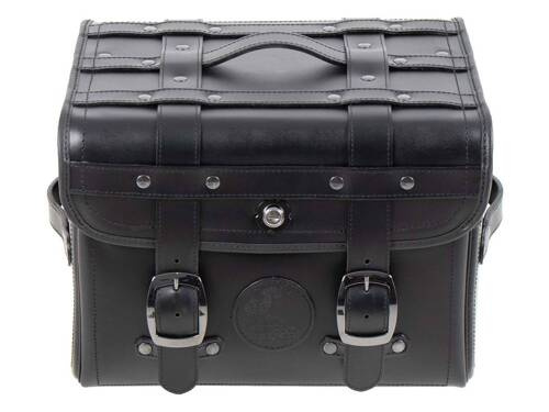 Rugged Chest leather rear bag 30L