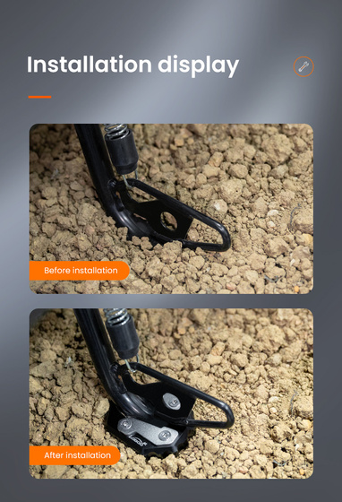 LOBOO Nakładka na stopkę boczną do YAMAHA NMAX155 (2022-) (10.3.03852.001.01)