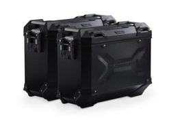 ZESTAW KUFRÓW BOCZNYCH TRAX ADV I STELAŻY SW-MOTECH YAMAHA XT 660 X/R (04-16), BLACK 37/37L