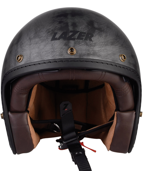 Kask Motocyklowy LAZER MAMBO EVO Cafe racer (kol. Alu Brushed - Matowy) rozm. XL