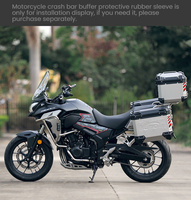 LOBOO Crash Bar komplet srebrny do HONDA CB400X (2021-) HONDA CB500X (2019-) (10.3.01281.050.21)