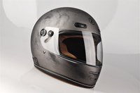 Kask Motocyklowy LAZER OROSHI Cafe Racer kol. szczotkowane aluminium/matowy rozm. XL