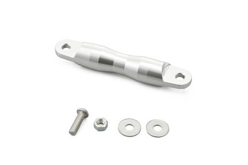 ADAPTER FOR HANDLEBAR BRACE BAR 100MM, SILVER