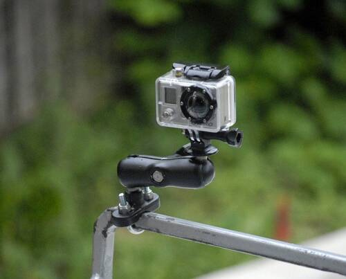 RAM-B-149Z-237U Uchwyt montowany do ramy kierownicy z głowicą obrotową do montażu kamery lub aparatu