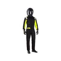 Sparco ROOKIE Kart Karting Auto Racing Suit black yellow