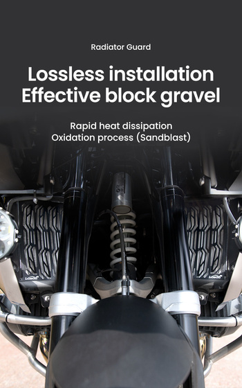 LOBOO Osłona chłodnicy do BMW R1250GS (2019-), BMW R1250GS ADV (2019-) (10.3.07082.001.11)