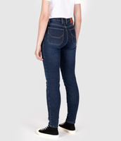 Women's Colton Skinny Stone Wash Indigo  - regular