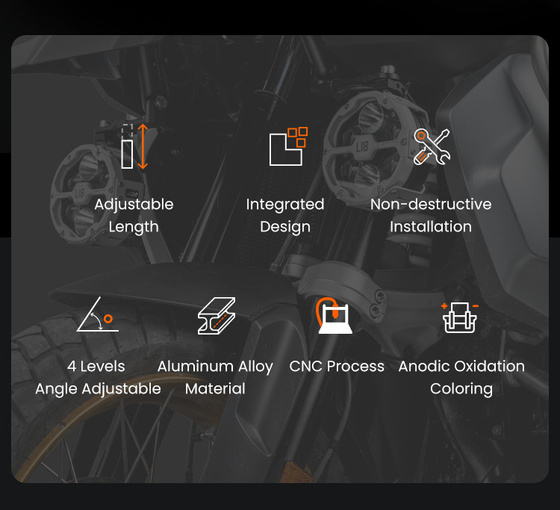 LOBOO Dźwignia sprzęgła BMW ze zintegrowanym przełącznikiem świateł (10.1.10081.001.01)