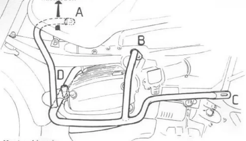 BMW R 1150 GS (2000-2004) engine guard