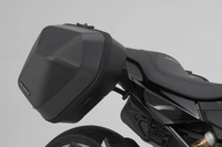 ZESTAW KUFRÓW BOCZNYCH URBAN ABS I STELAŻY SW-MOTECH BMW F 900 R/XR (19-), BLACK 2X16,5L