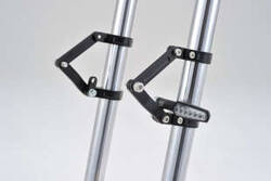 CNC HEADLIGHT BRACKET SET DIA.35MM, ADJUSTABLE