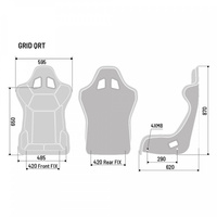 Sparco GRID Q SKY Rally Racing Race Seat (FIA Approved)