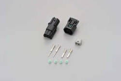connector set, 2P, 040-type, for KAWASAKI indicator, male and female