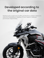 LOBOO Crash Bar dolne czarne do HONDA CB400X (2021-) HONDA CB500X (2019-) (10.3.01281.001.11)