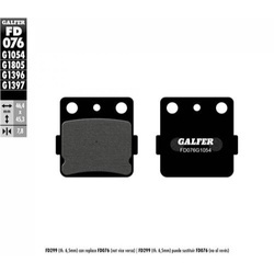 GALFER KLOCKI HAMULCOWE SEMI METAL FD076G1054