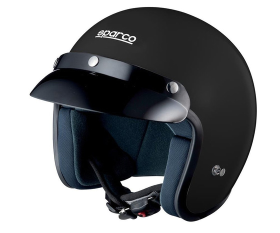 Open Face Helmet Sparco CLUB J-1 (ECE Approved) Black