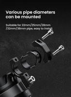 LOBOO L16 światło drogowe i mijania pomocnicze (czarne) (10.1.01016.001.01)