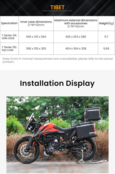 LOBOO TIBET Kufer centralny czarny 36L (10.5.02363.001.11)