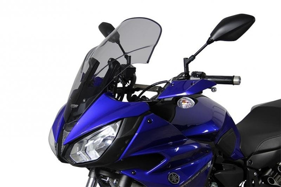 Motorcycle Windshields MRA YAMAHA MT-07  TRACER, RM15, 2016-, form TM, black