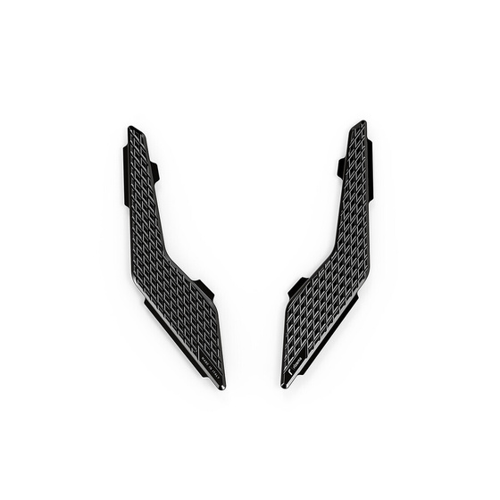 Front foot peg inserts