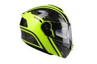Kask Motocyklowy LAZER LIGHT (kol. Czarny - Żółty) rozm. XS