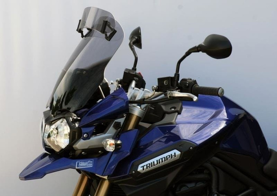 Motorcycle Windshields MRA TRIUMPH TIGER 1200 EXPLORER, V13VG, 2012-2015, form VT, smoke
