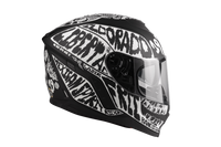 Kask Motocyklowy LAZER RAFALE Mexicana (kol. Czarny - Fluo) rozm. XL