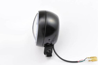 LED HEADLIGHT"CAPSULE120" BOTTOM-MOUNT, BLACK