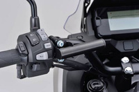 92801 MOUNT BAR 100MM Ø22.2MM BLACK MASTER CYLINDER CLAMP "FLAT" TYPE