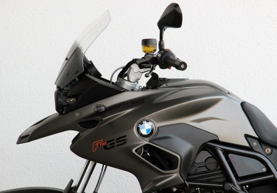 Motorcycle Windshields MRA BMW F 700 GS, E8GS, 4G80, 4G80R, -, form T, smoke