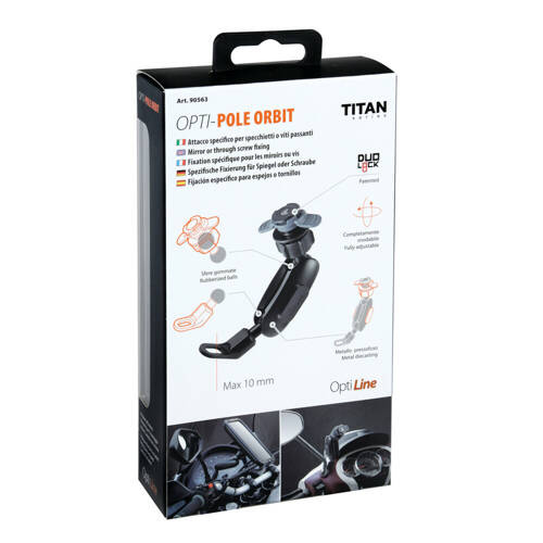 90563 Titan Opti Pole Orbit, mirror or through screw mount