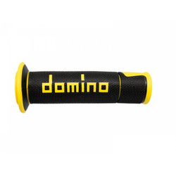 DOMINO Motorcycle Grips A450 BLACK YELLOW A45041C4740B7-0