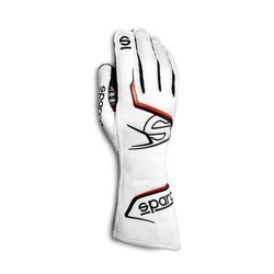 Karting Kart Auto Racing Gloves Sparco ARROW K white