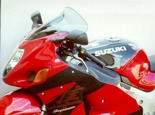 Szyba motocyklowa MRA SUZUKI GSX-R 1300 HAYABUSA, WVA1, 1999-2007, forma T, czarna