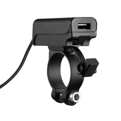 91799 Trek X, USB charger with double USB socket (USB A + USB C) rainproof