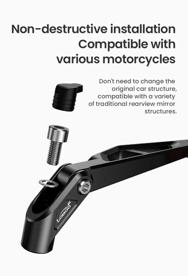 LOBOO Składane lusterka wsteczne (para) (10.1.11003.001.11)