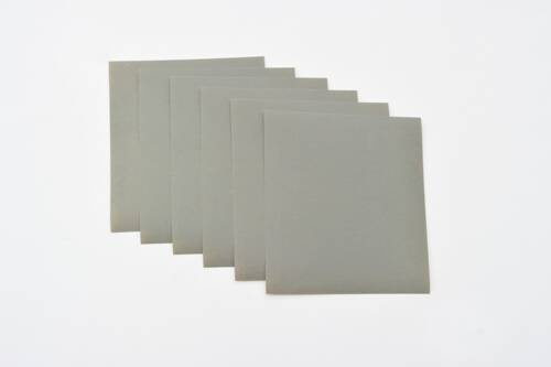 WATERPROOF SANDPAPER, 93x115mm, #2000, 6PCS/SET