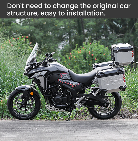 LOBOO Crash Bar dolne czarne do HONDA CB400X (2021-) HONDA CB500X (2019-) (10.3.01281.001.11)