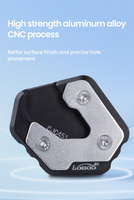 LOBOO Nakładka na stopkę boczną do Aprilia SR GT200 (2022-) (10.3.03451.001.01)