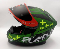 Kask Motocyklowy LAZER RAFALE Oni Zielony (kol. Zielony - Czarny) rozm. XL