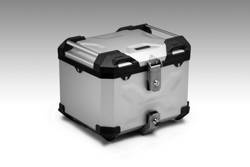 ZESTAW KUFRA CENTRALNEGO TRAX ADV SW-MOTECH TRIUMPH SPRINT ST 1050/TIGER 1050 SE, SILVER 38L