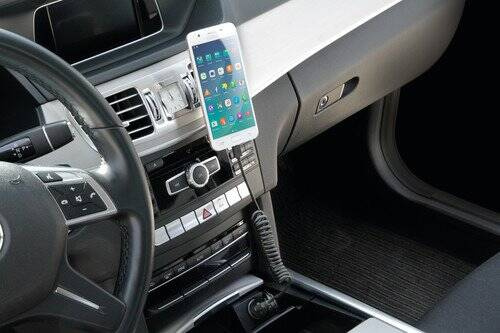 38700 Spring cable Usb > Micro Usb - 100 cm – Black