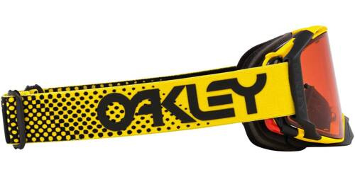 Oakley Goggles Airbrake MX żółte Prizm mx bronze