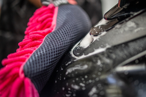 20411 2-in-1 Microfibre Wash Mitt