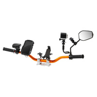 90454 Bench Display, handlebar with riser for motorcycle products exposure