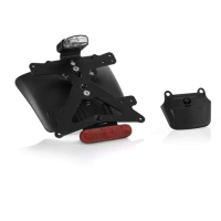 License plate support kit