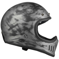 Kask Motocyklowy LAZER Cross TT Cafe racer (kol. Alu Brushed - Matowy) rozm. XL