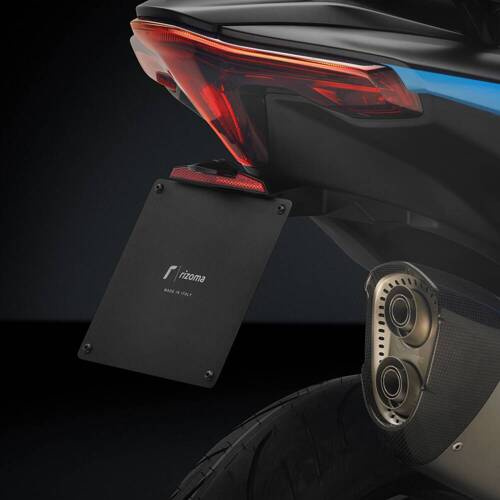 Fox license plate support kit